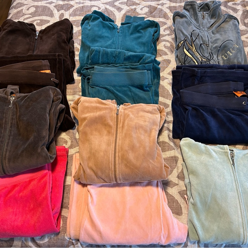 Juicy Couture Velour Tracksuit Collection